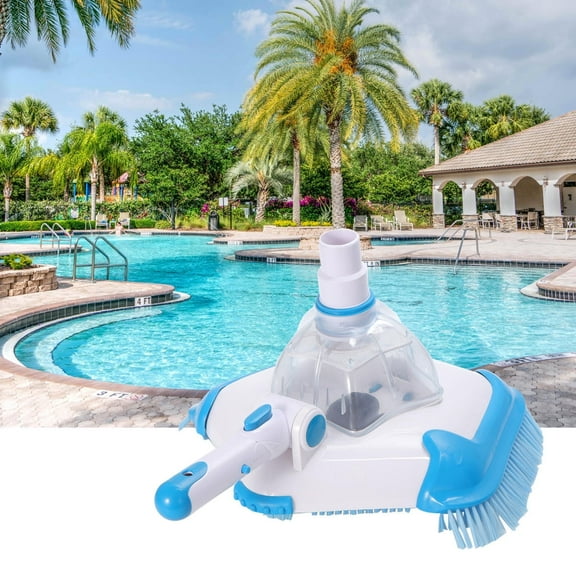 Fcaichun Swimming Pool Suction Head Deluxe Vacuum Cleaner Tool Manual White