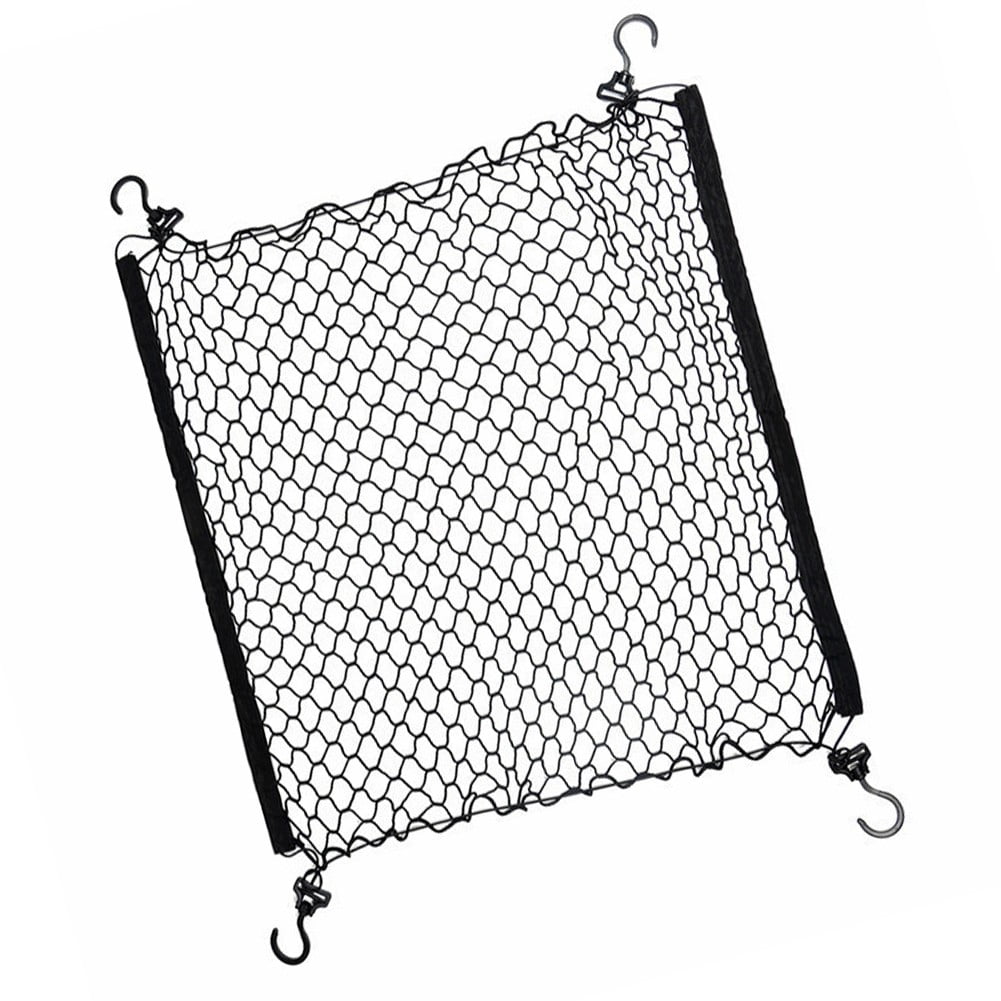 Splihome Camping Storage 1X Folding Wagon Net About 210G 92*76Cm/36.2*30.0Inch Black Folding Trolley Cart Nylon High-Quality