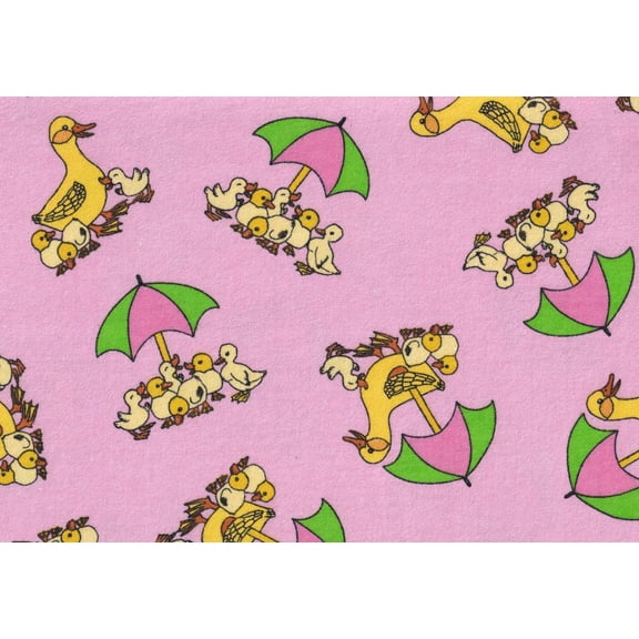 Ducks Flannel 60" Wide Fabric