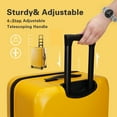 thumbnail image 3 of VERAGE Freeland 3 Piece Luggage Sets with X-Large Spinner Wheels, Expandable Hardshell Luggage Sets, Travel Suitcase Set TSA Approved (20/24/29-Inch, Yellow), 3 of 5