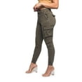 thumbnail image 5 of American Bazi Women's High Waisted Cargo Joggers Army Pants RJJ3405 - Olive - 2X-Large, 5 of 5