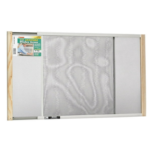 Marvin Adjustable Window Screen 18" Tall, 45"W, Extends From 25" To 45