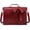 L-red, variant on Women's Briefcase Vegan Leather Laptop Bag for Work Computer Satchel Bag with Detachable Bow