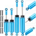 thumbnail image 2 of Shisuyan Replacement Rc Shocks Damper Blue Aluminum Alloy 4Pcs 3.8X0.5In, 2 of 8