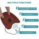 thumbnail image 2 of Masajeador de pies Yashi Ionic Detox Foot Bath Spa 1 juego de lavabo, 2 of 5
