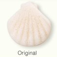thumbnail image 1 of Cowry Shaped Konjac Washing Face Sponge Puff Facial Cleansing Care Tool Wet/Dry White, 1 of 2