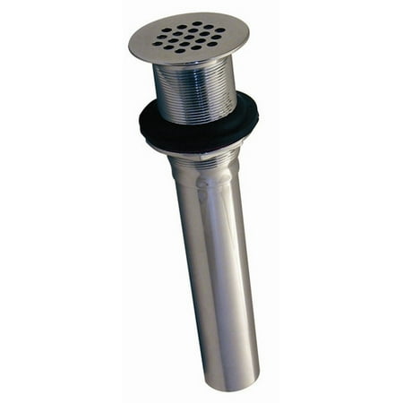 Grid Strainer Lavatory Drain Without Overflow Holes In Polished This On Opens A Dialog That Displays Additional Images For Product With The Option To Zoom In Or Out