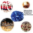 thumbnail image 3 of Cheerleading Pom Poms Shining Contrast Color Decorative with Long Handle Full Shape Create Atmosphere Sparkling Comfortable Grip Cheerleading Hand Flower for Party, 3 of 8