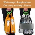 thumbnail image 2 of 2 Pcs/Ensemble Support de Sac en Plastique Robuste – Sac de Courses Réutilisable Outil de Transport 2 Pack Outil de Transport Magasinage ABS, Noir, 2 of 7