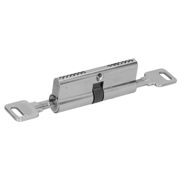 Cerradura de cilindro de llave, cilindro de llave de puerta fácil de usar para puertas de madera para todas las puertas de dormitorios interiores para puertas de seguridadDecorationsAndFavors Fyydes Descripción de la referencia