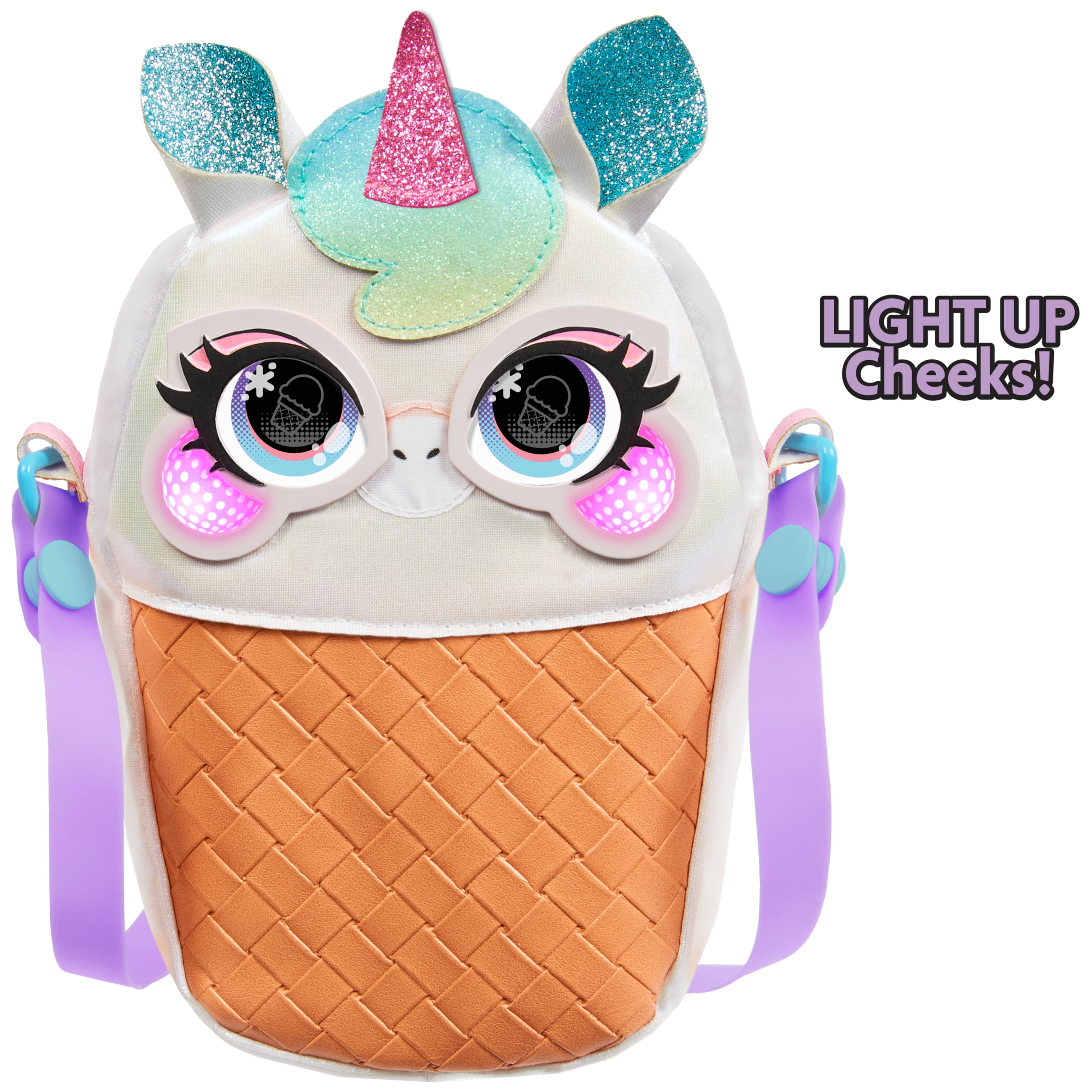  Purse Pets, Glamicorn Unicorn Interactive Pet Toy & Crossbody  Kids Purse with Over 25 Sounds and Reactions, Shoulder Bag for Girls,  Trendy Tween Gifts : Home & Kitchen