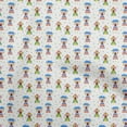 thumbnail image 1 of oneOone Viscose Jersey White Fabric Circus Sewing Craft Projects Fabric Prints By Yard 60 Inch Wide, 1 of 1