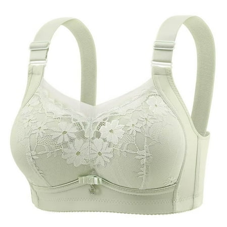 Women s Seamless Push-Up Bra  Backless U-Shape  Everyday Underwear  Comfortable Seamless  Sexy Back Design  for Daily Wear  Supportive Bra  Seamless Seamless Bra  Soft Cotton Bralette | Green 4XL