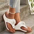 thumbnail image 4 of Flip Flops For Ladies Summer Wedges Shoes Women Slippers Bohemian Sandals Fashion Shoes, 4 of 9