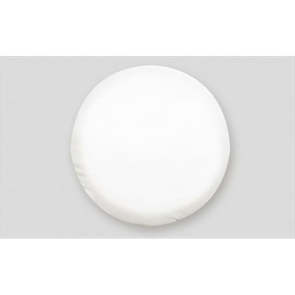 1757 Polar White 27 In. Spare Tire Cover Size - J