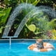 thumbnail image 5 of Fuente de piscina para piscinas elevadas y enterradas, cascada doble ajustable, fuente de agua para piscina, spa, accesorio de piscina., 5 of 5