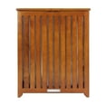 thumbnail image 6 of Oceanstar Solid Wood Spa Hamper, Brown Color, Age Group Adult, 20 L x 13.25 W x 24.75 H inches, 6 of 7