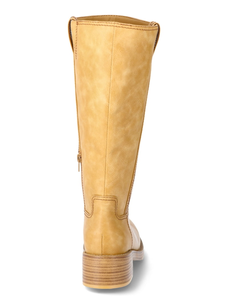 No Boundaries Women's Tall Riding Boot, Wide Width Available