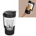thumbnail image 1 of Taza mezcladora automática, recipiente giratorio transparente liviano para bebidas caseras Vasos Leche Café negro, 1 of 5