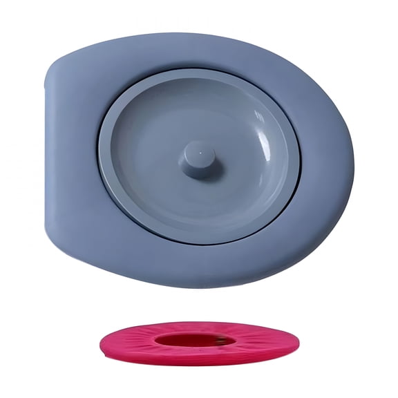 XIBUFE Portable Toilet Seat,Lightweight & Durable Camping Toilet Lid for Outdoor Use