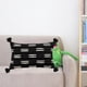 thumbnail image 4 of Funda bohemia con borlas tejidas, , cremallera , funda texturizada, sofá de , sala de , sofá, ca Rectángulo negro Colco Funda de almohada, 4 of 8