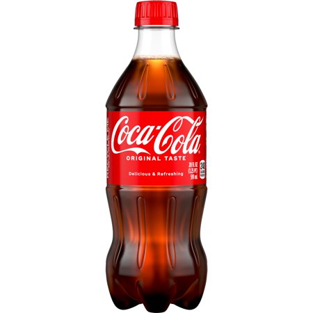 Coca-Cola Soda Pop Bottle, 20 fl oz