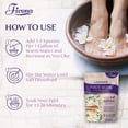 thumbnail image 6 of Fivona Foot Soak Blend Epsom Salt with Lavender 14.1 oz - Calming Foot Bath Salt, Relax & Renew Tired Feet, Soothe Soreness, Soften Calluses, 6 of 8