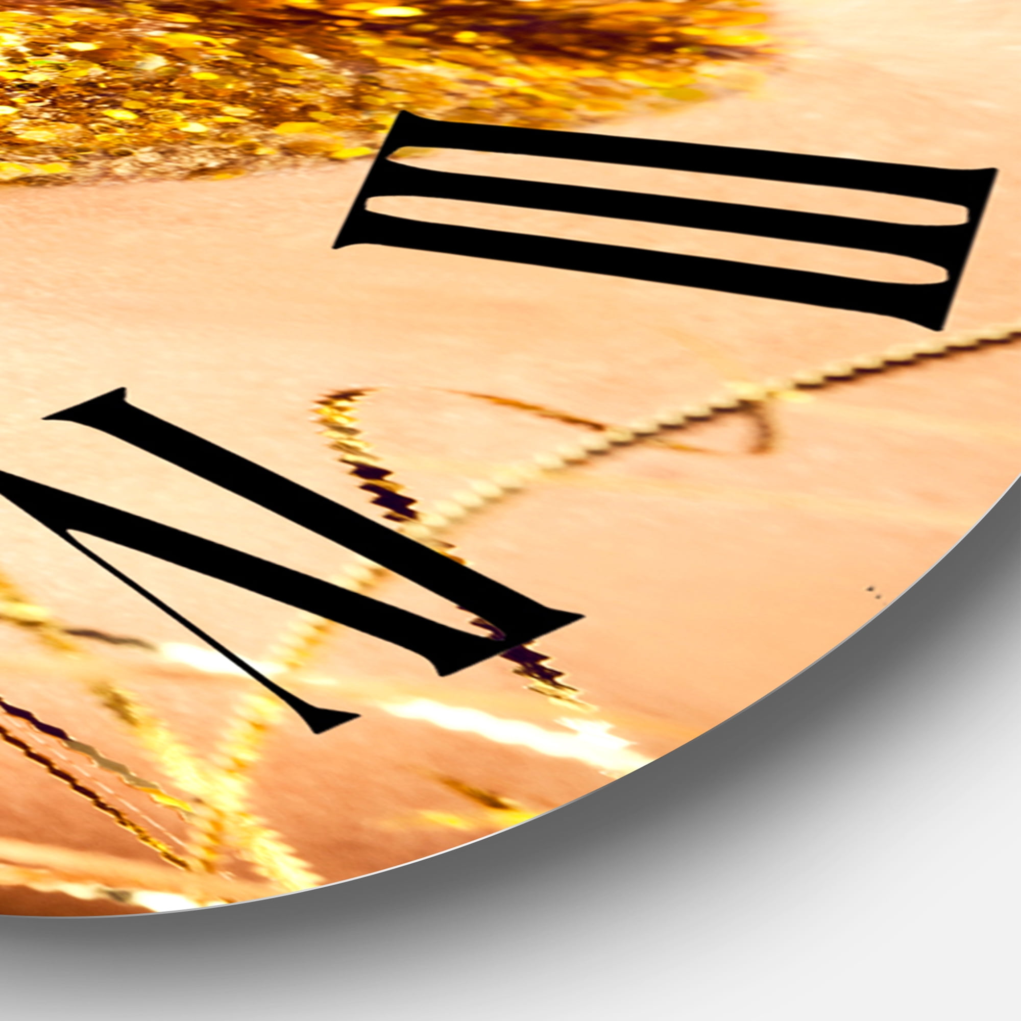 Designart 1 in Quartz Modern/Contemporary Wall Clock