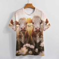 thumbnail image 3 of Farmhouse Highland Cow Funny Cattle And Flower T Shirts Basic T-Shirt Short Sleeve Ladies Tee Shirt Summer Graphic Clothing, 3 of 6