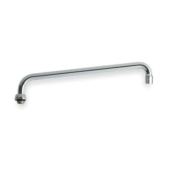 Chicago Faucets 14 in. L-Type Swing Spout in Chrome - L15JKABCP