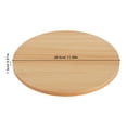 thumbnail image 2 of Mobestech Smooth Beige Wooden Round Tabletop Replacement for Dining Room, Coffee, Kitchen and Home Tables, 2 of 7