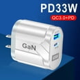 thumbnail image 4 of NARABB Fast Quick Charge Phone Fast Wall Charger 65W PD USB-C QC3.0 Fast Charging Adapter 2 Plug, 4 of 6