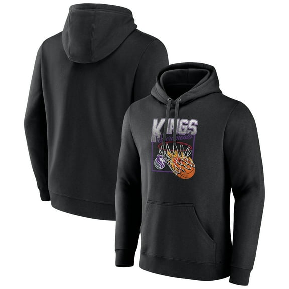Men's Black Sacramento Kings Alley Oop Pullover Hoodie