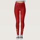 thumbnail image 5 of Gibobby Leggings afelpados de invierno para mujer Pantalones con estampado de amor personalizados para mujer, mallas personalizadas para mallas para correr(R,CH), 5 of 5