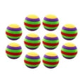 thumbnail image 2 of 10 piezas pelotas de entrenamiento de Golf pelotas de Golf accesorios de Golf suaves de alto rendimiento pelotas para practicar Golf para principiante vistoso, 2 of 8