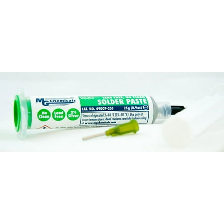 

MG Chemicals 4900P-25G Lead Free No Clean Solder Paste