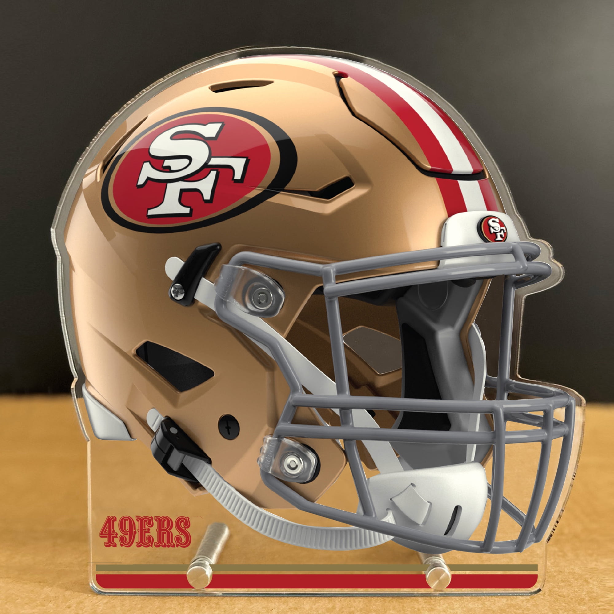 San Francisco 49ers 13" Speed Helmet Acrylic Plaque