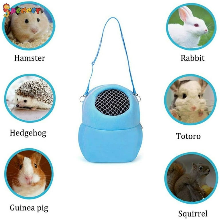 KIKIMINK Small Pet Carrier Bag, Guinea Pig Carrier, Hamster