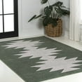 thumbnail image 4 of JONATHAN Y WASHABLE 5 x 8 Area Rug, Chayton Minimalist Geometric - Dark Green/Light Gray, WSH110C-5, 4 of 7