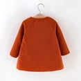 thumbnail image 4 of URMAGIC Baby Outwear Cloak 6 Months- 4 Years, Infant Toddler Girls Kids Fall Winter Button Jacket Warm Cardigan Coat Clothes, 4 of 9