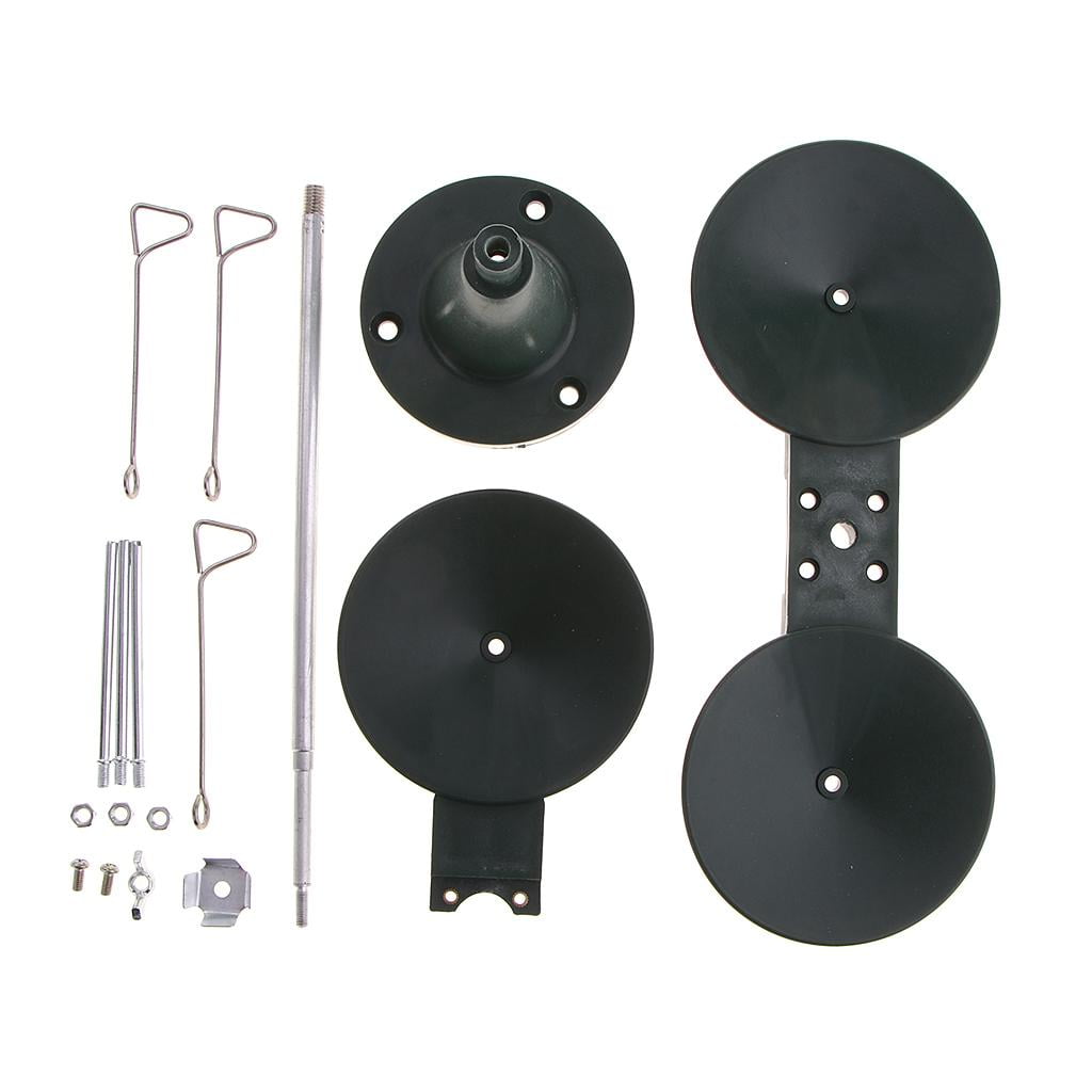 3pcs Metal Sewing Machine Thread Rack Holder 3-Spool For Tailors Sewing Tool
