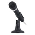 thumbnail image 4 of Mini Microphone with Stand 3.5mm Jack Desk Microphone for Computer Gaming Recording Chatting Singing Meeting, 4 of 8
