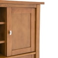 thumbnail image 4 of Simpli Home Warm Shaker 47 inch Wide Solid Wood TV Stand in Light Golden Brown For TVs up to 50 inches, 4 of 9