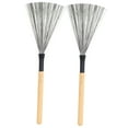 thumbnail image 5 of Raindrops 1 Pair Drum Brushes for Adults Durable Cylindrical Handle High Carbon Steel, 5 of 8