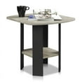 thumbnail image 5 of Furinno Simple Design End/SideTable, French Oak/Black, 5 of 7