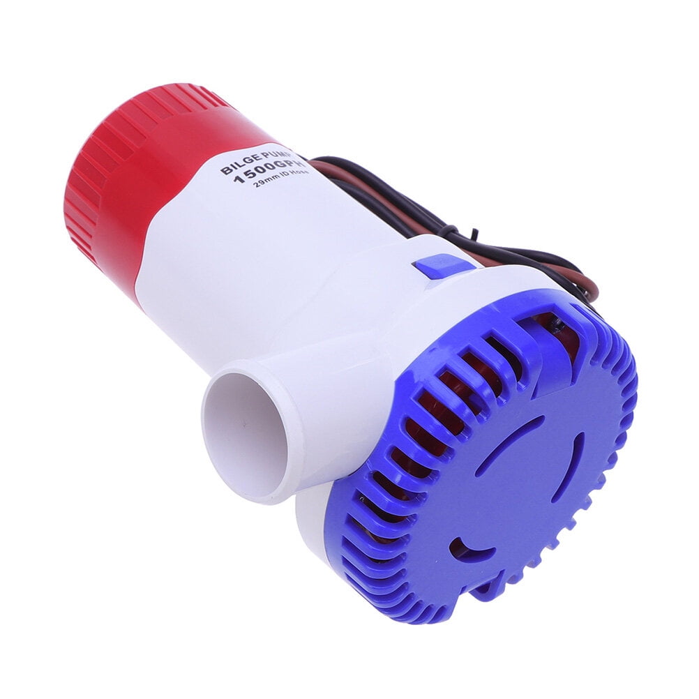 DC24V Mini Bilge Pump High Flow Submersible Boat Water Pump for Garden