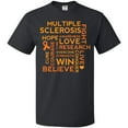thumbnail image 3 of Inktastic Multiple Sclerosis Awareness Word Cloud T-Shirt, 3 of 5