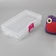 thumbnail image 4 of Caja de almacenamiento de plástico transparente pequeña Wdftyju, Piezas de joyería, Rojo, Libre de BPA, 4 of 4
