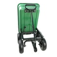 thumbnail image 7 of Olurrisa Folding Garden Dump Cart with Steel Frame, 10" Pneumatic Tires & 220LB Capacity, 180° Turn Handle for Easy Transport and Dumping (Green), 7 of 7