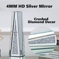 thumbnail image 6 of SHYFOY Tall Glass Vase Mirrored Decorative Flower Vase for Living Room Home Decor, 6 of 9